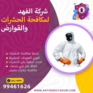 شركة مكافحة حشرات مشرف