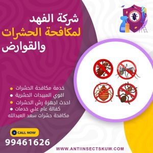 شركة مكافحة حشرات سعد العبدالله